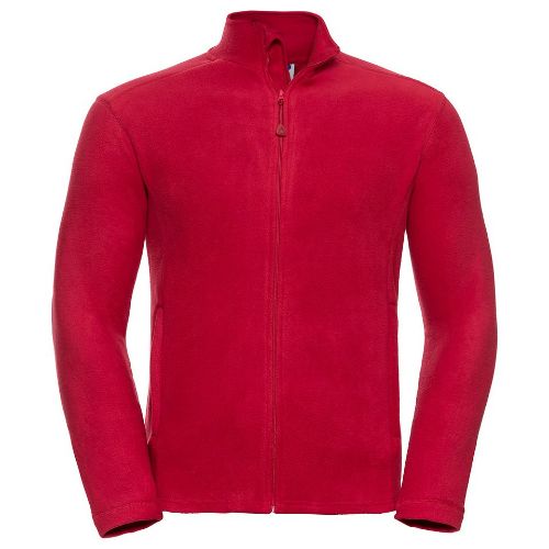 Russell Europe Full-Zip Microfleece Classic Red